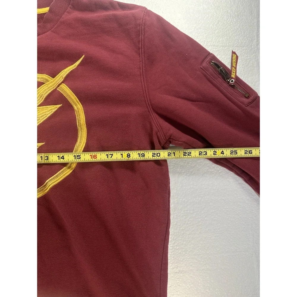 VTG Box Lunch "The Flash"  Embroidered‎ Sweatshirt Crewneck Size Small S (18) - Picture 9 of 16